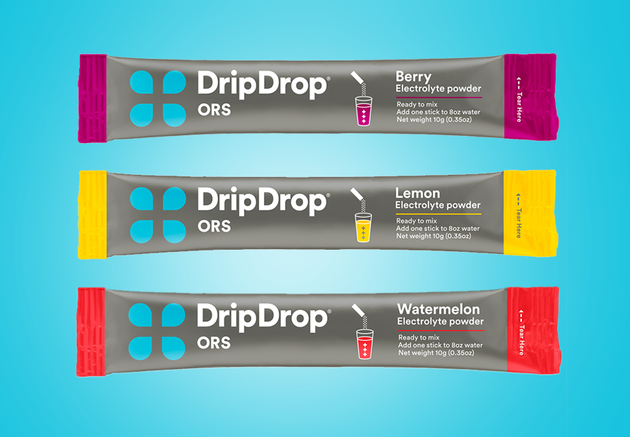 Taking on dehydration with the help of DripDrop – lights camera crohn's